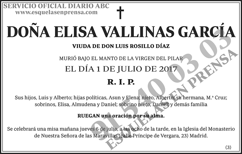 Elisa Vallinas García